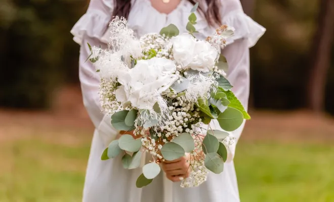 bouquet blanc