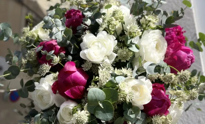 bouquet colorée , Marseille 9, LE GYPSO