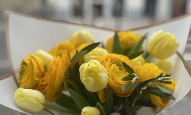 bouquet colorée , Marseille 9, LE GYPSO