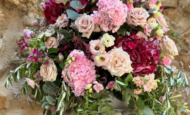 mariage rose au chateau de cassis 