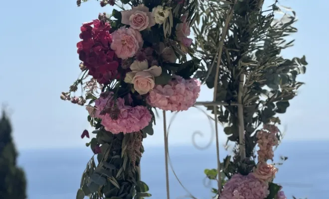 mariage rose au chateau de cassis 
