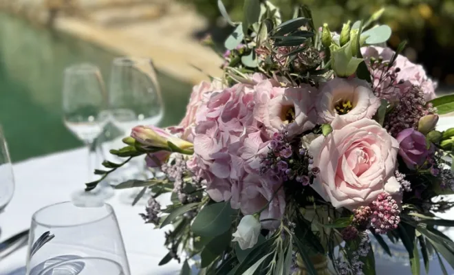 mariage rose au chateau de cassis 