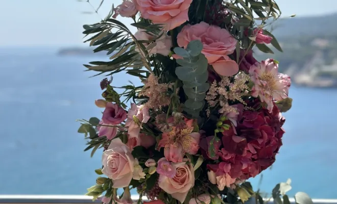 mariage rose au chateau de cassis 